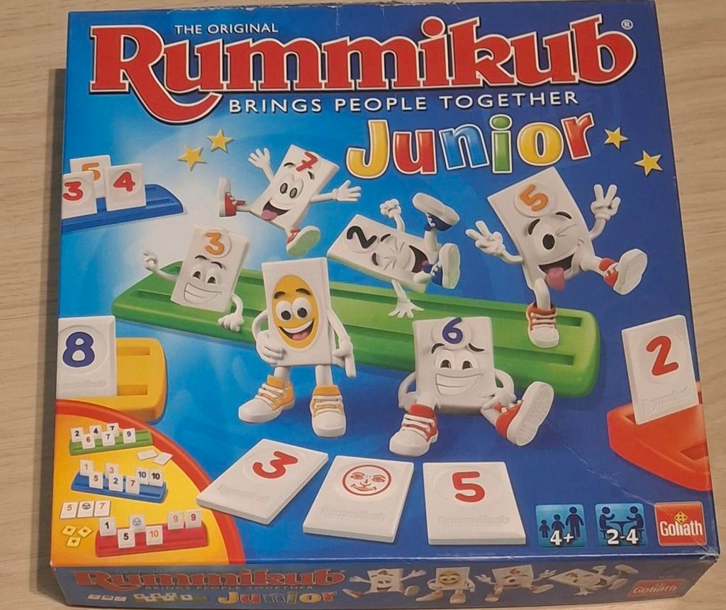 Rummikub junior, Hobby en Vrije tijd, Gezelschapsspellen | Overige, Ophalen