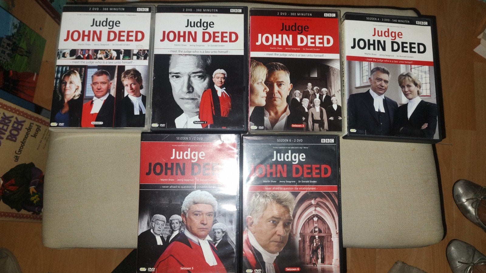 Le juge John Deed complète la série 1,2,3,4,5,6 de la BBC., CD & DVD, DVD | TV & Séries télévisées, Enlèvement ou Envoi, Anglais