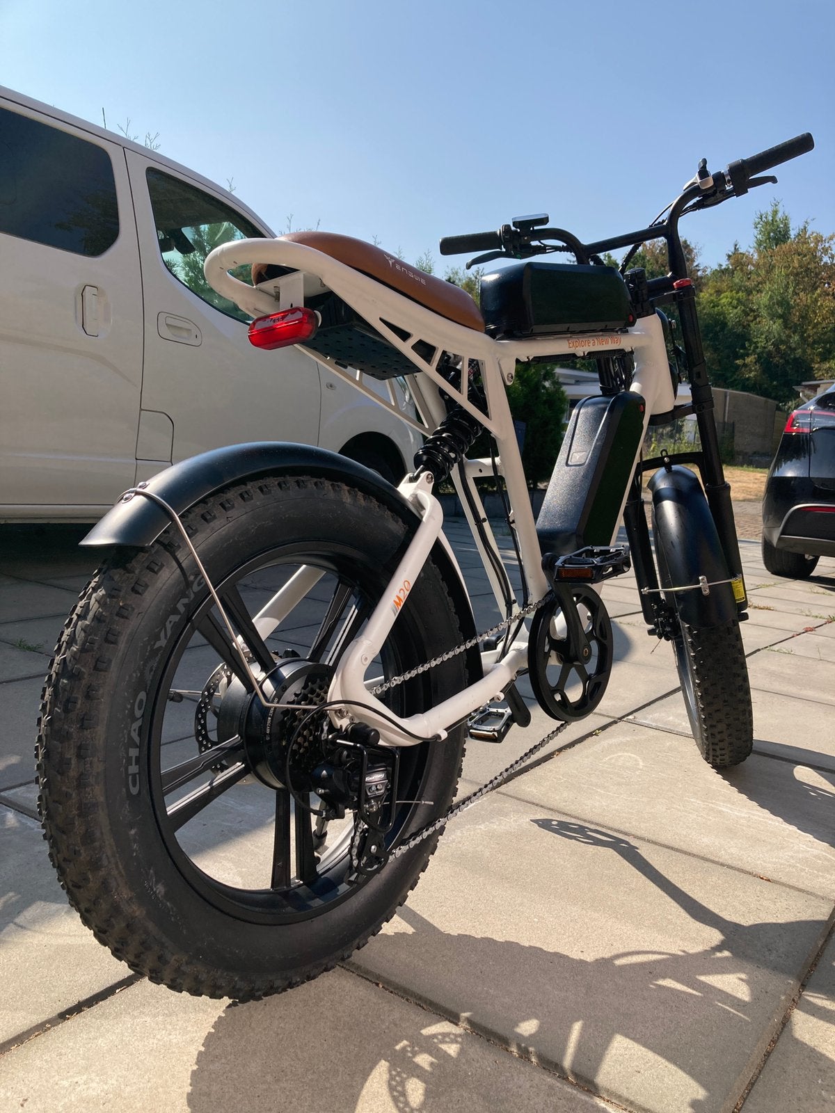 ENGWE M20 750W 48V | Dubbele Accu 26Ah | 144 km | Nieuwstaat, Fietsen en Brommers, Elektrische fietsen, Ophalen, Zo goed als nieuw