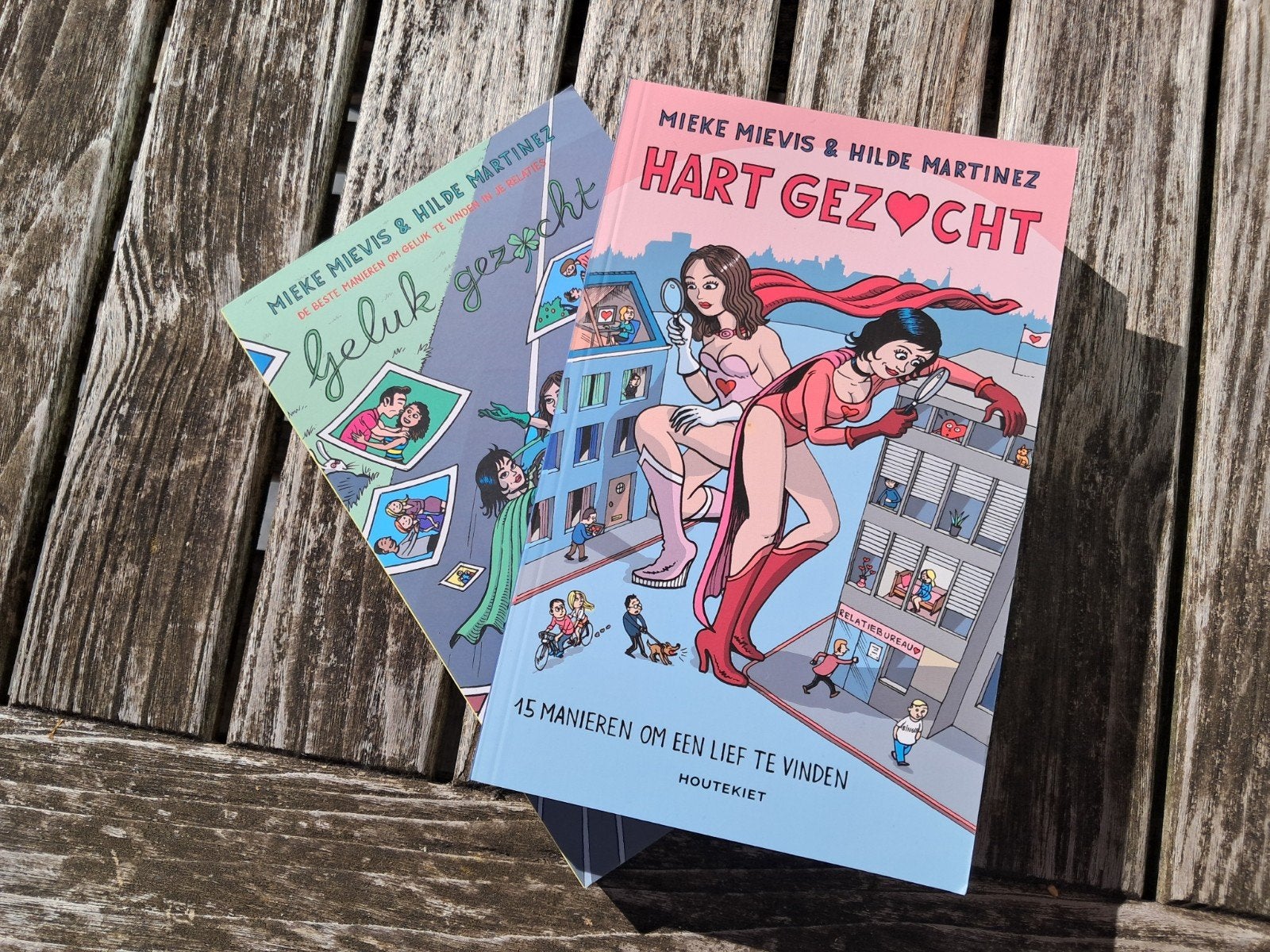 Hart gezocht en Geluk gezocht, Boeken, Advies, Hulp en Training, Ophalen of Verzenden, Nieuw, Mievis