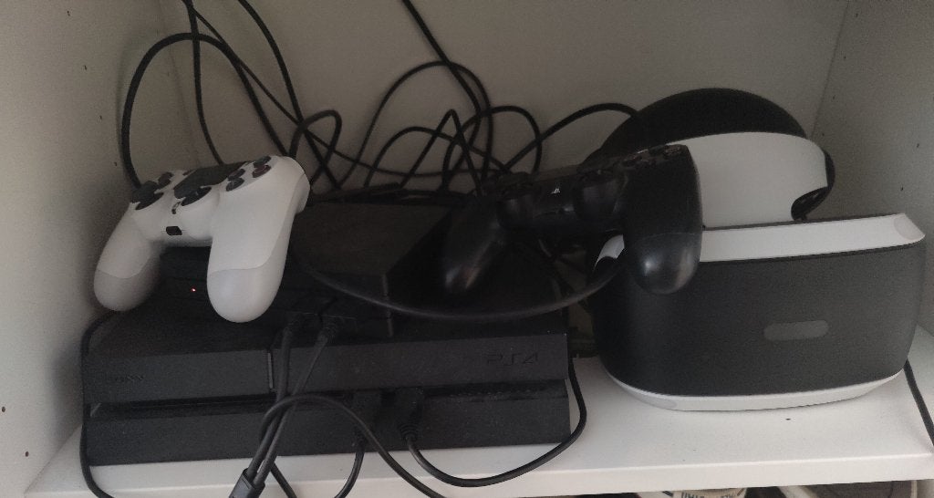 Complete PS4 gaming set + PSVR + 2 controllers + 31 games, Enlèvement ou Envoi, Utilisé, Avec 2 manettes, Avec jeux