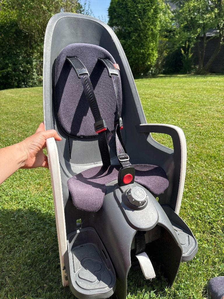 Siège enfant pour vélo Hamax Caress, Vélos & Vélomoteurs, Repose-pieds, 15 à 25 kg, Enlèvement, Utilisé