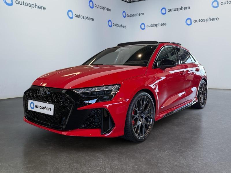 Audi RS3 RS3 Sportback AUDI RS3 SPORTBACK ROUGE, Auto's, Audi, Bedrijf, RS3, Adaptive Cruise Control, Airbags, Airconditioning