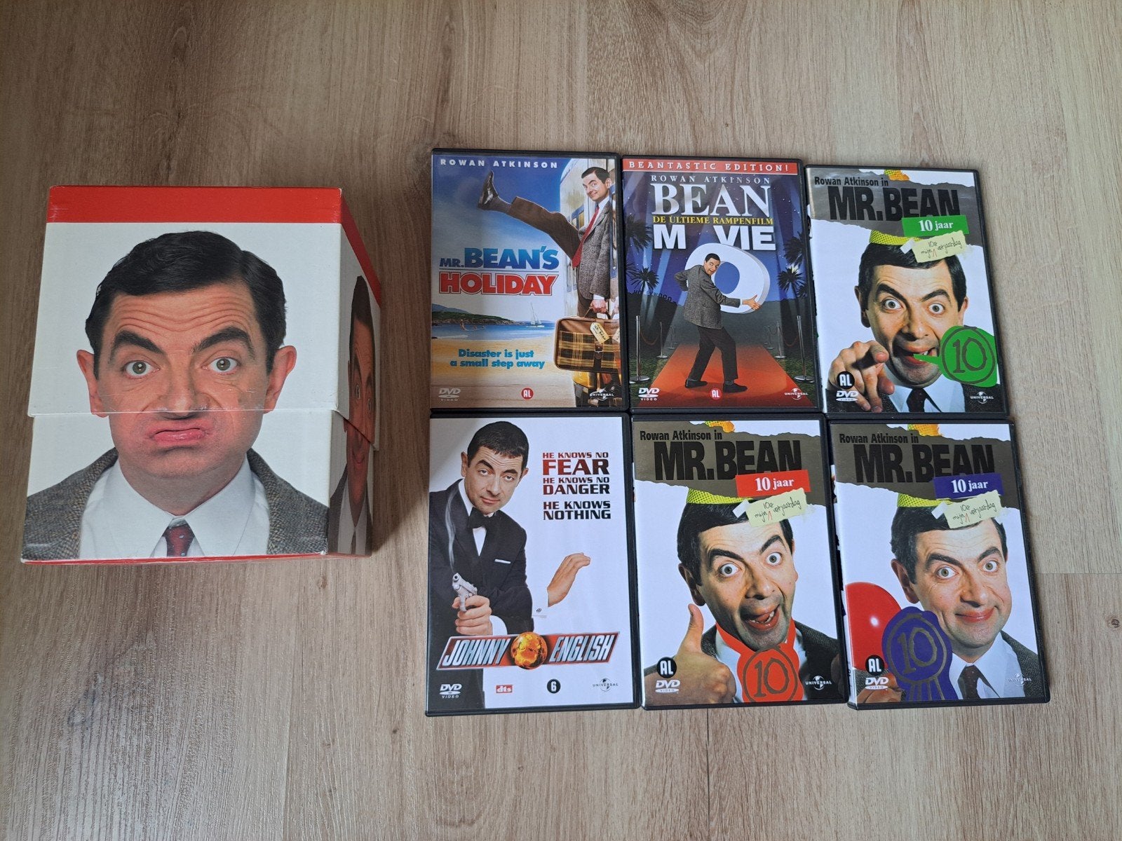 dvd box mr bean, Enlèvement