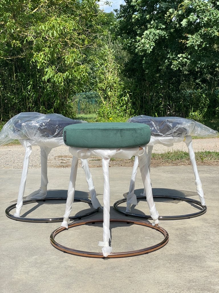 3 Flexfurn krukjes / poefs, Ophalen, Nieuw, Stof