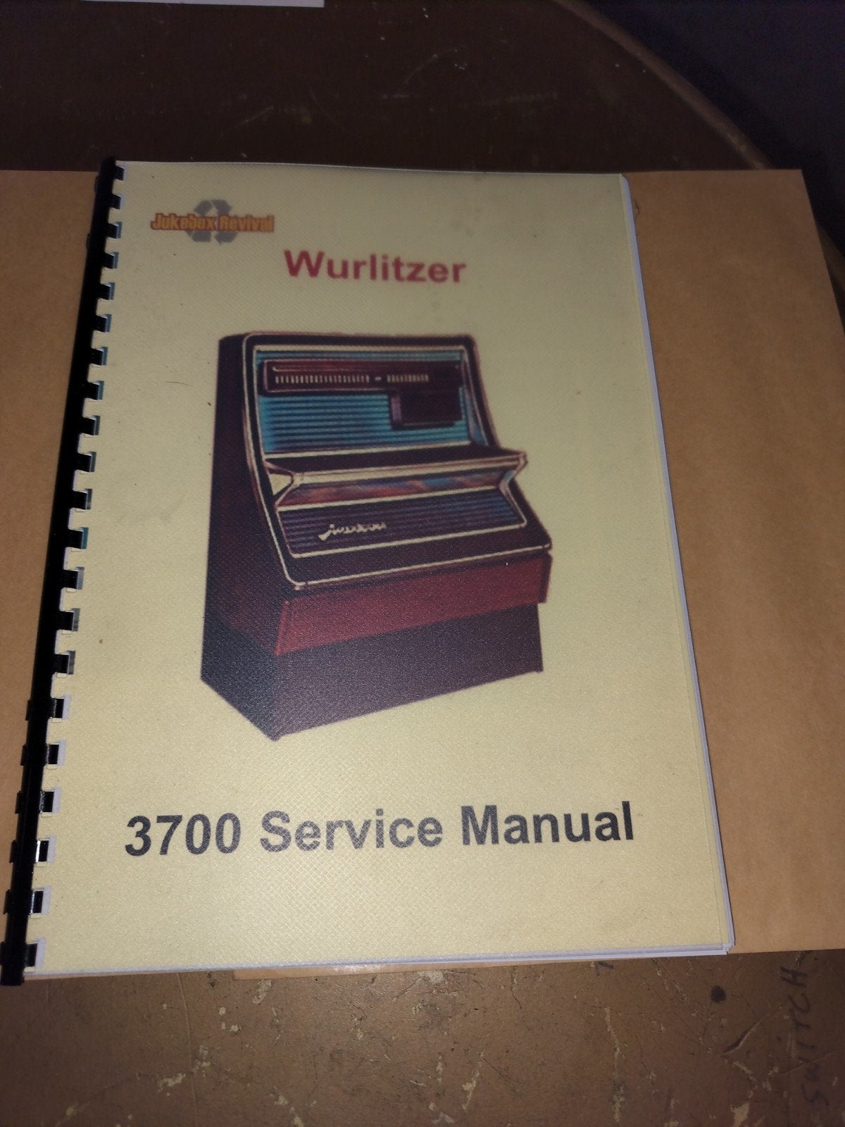 Service manual wurlitzer, Collections, Machines | Jukebox, Comme neuf, Wurlitzer, Enlèvement