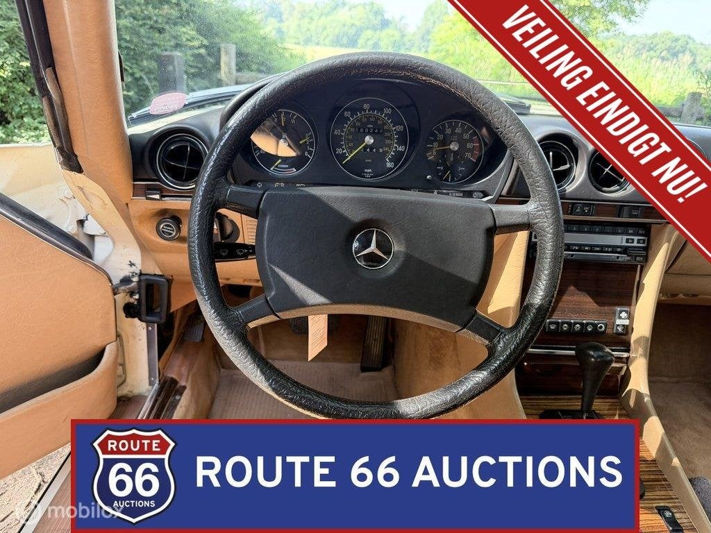 Mercedes-Benz 380 SL | 1983 | Route 66 Auctions, Autos, Achat, Entreprise, Boîte manuelle, Autre carrosserie