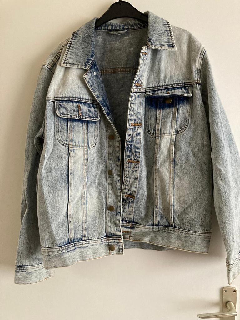 Jeans vest merkloos maat M, Ophalen of Verzenden, Zo goed als nieuw, Maat 38/40 (M)