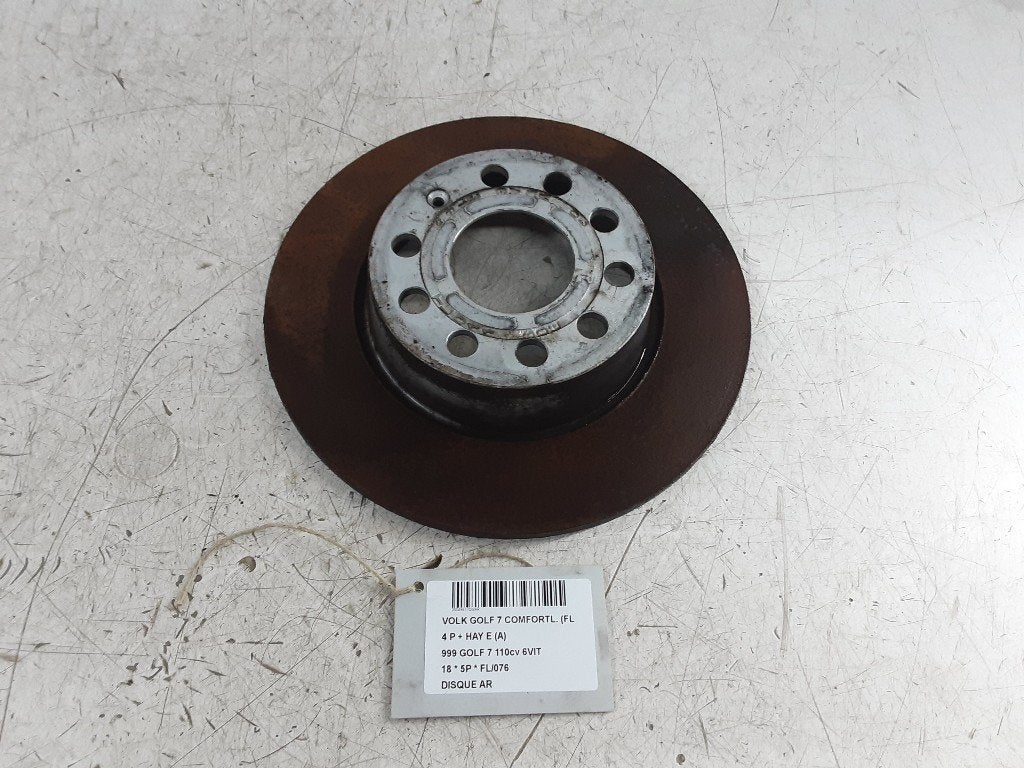 REMSCHIJF ACHTER Volkswagen Golf VII (AUA) (01-2012/03-2021), Gebruikt, Volkswagen, Volkswagen AG, Kundenbetreuung@volkswagen.de