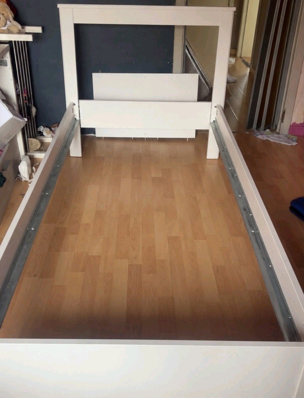 bed IKEA songesand, Huis en Inrichting, Slaapkamer | Bedden, Ophalen, Gebruikt, 90 cm, Eenpersoons