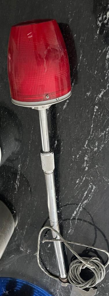 Harley Davidson police zwaailamp flasher, Motoren, Accessoires | Overige, Verzenden, Gebruikt