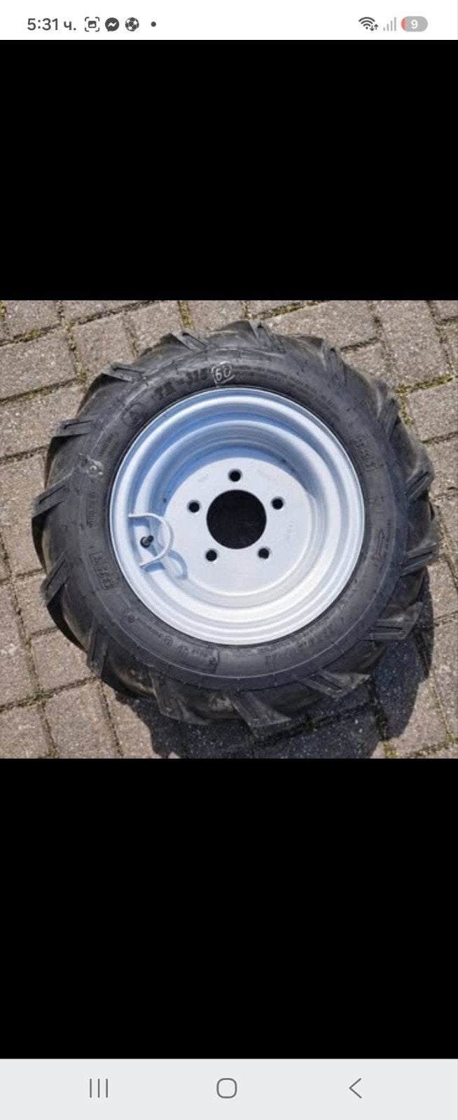 4 Pneus Agricoles / Industriels 23x8.50-12 avec Jantes, Articles professionnels, Enlèvement, MultiOne, Info@multione.it, Italy