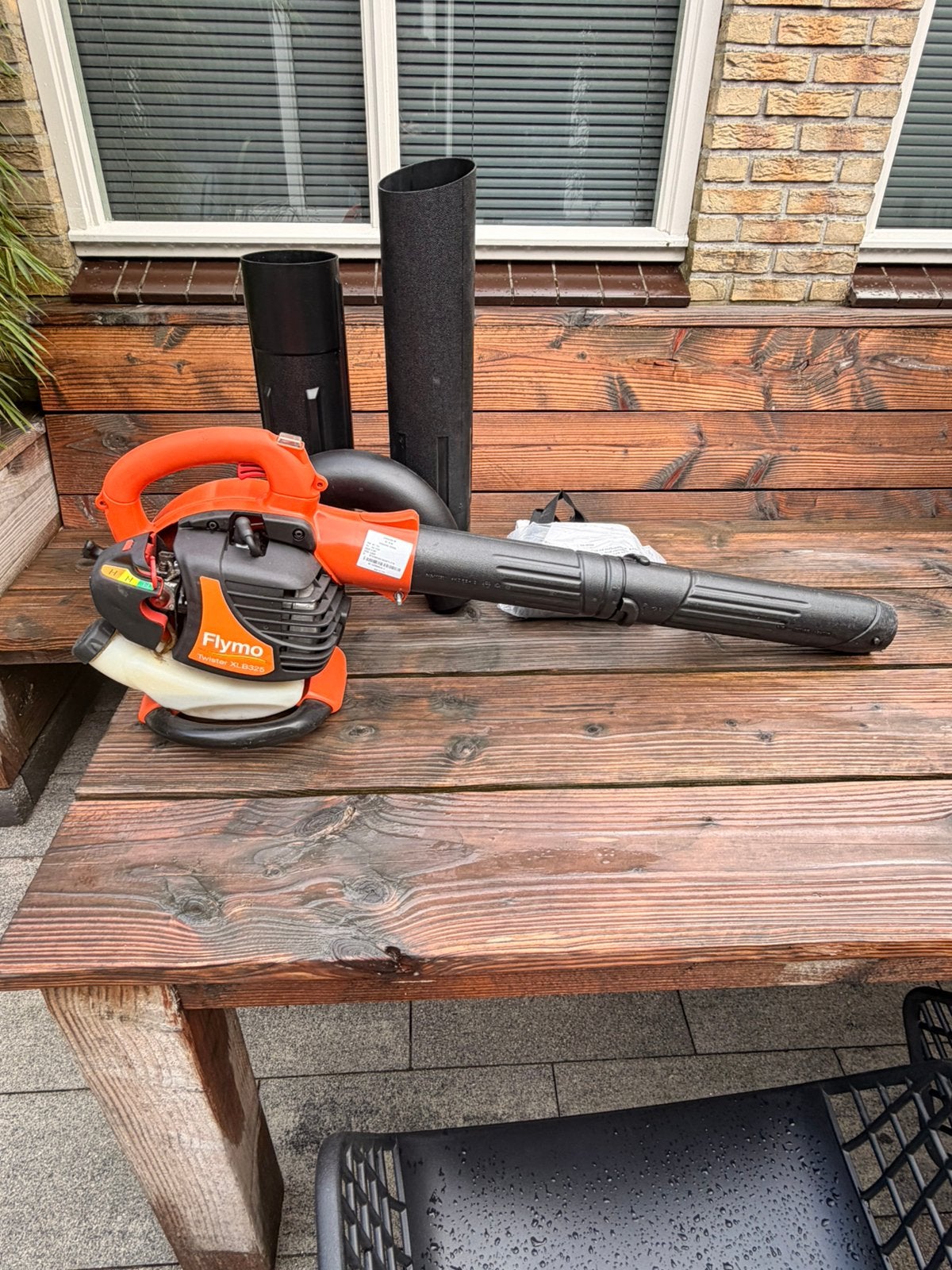 Benzine bladblazer, Tuin en Terras, Ophalen, Zo goed als nieuw, Benzine