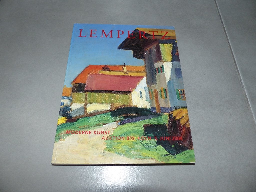 Lempertz Modern Art boek 2004, Boeken, Ophalen of Verzenden, Zo goed als nieuw, Overige onderwerpen