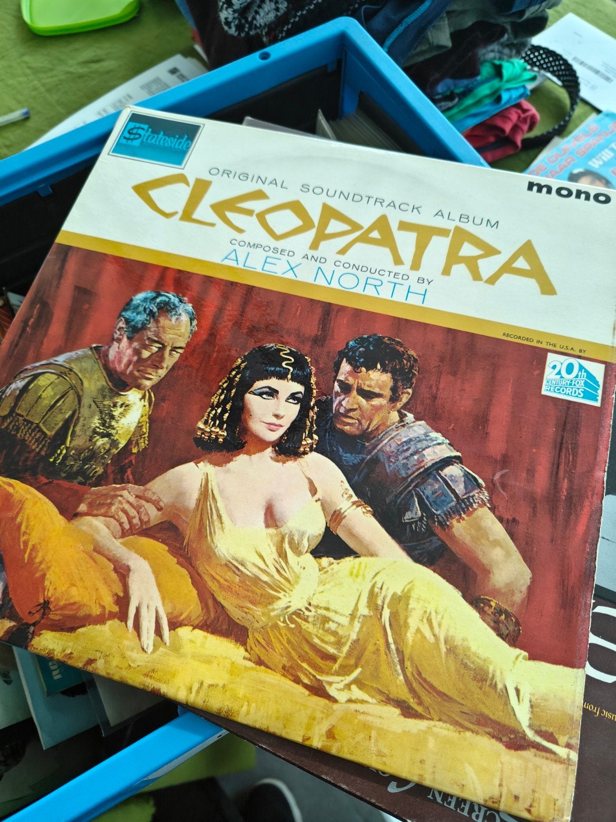 3 filmmuziek LP's: John Williams works, Cleopatra, El Cid, Cd's en Dvd's, Soundtrack, Ophalen of Verzenden, Gebruikt, LP