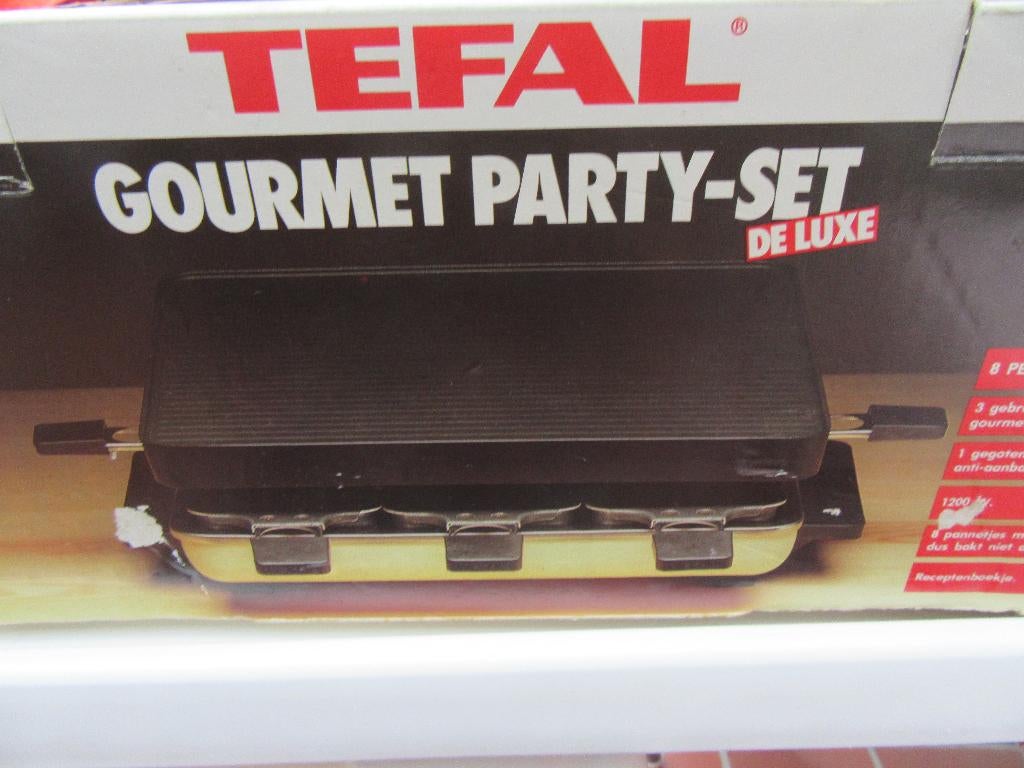 Tefal gourmet --set de Luxe, Ophalen of Verzenden, Zo goed als nieuw, 8 personen of meer