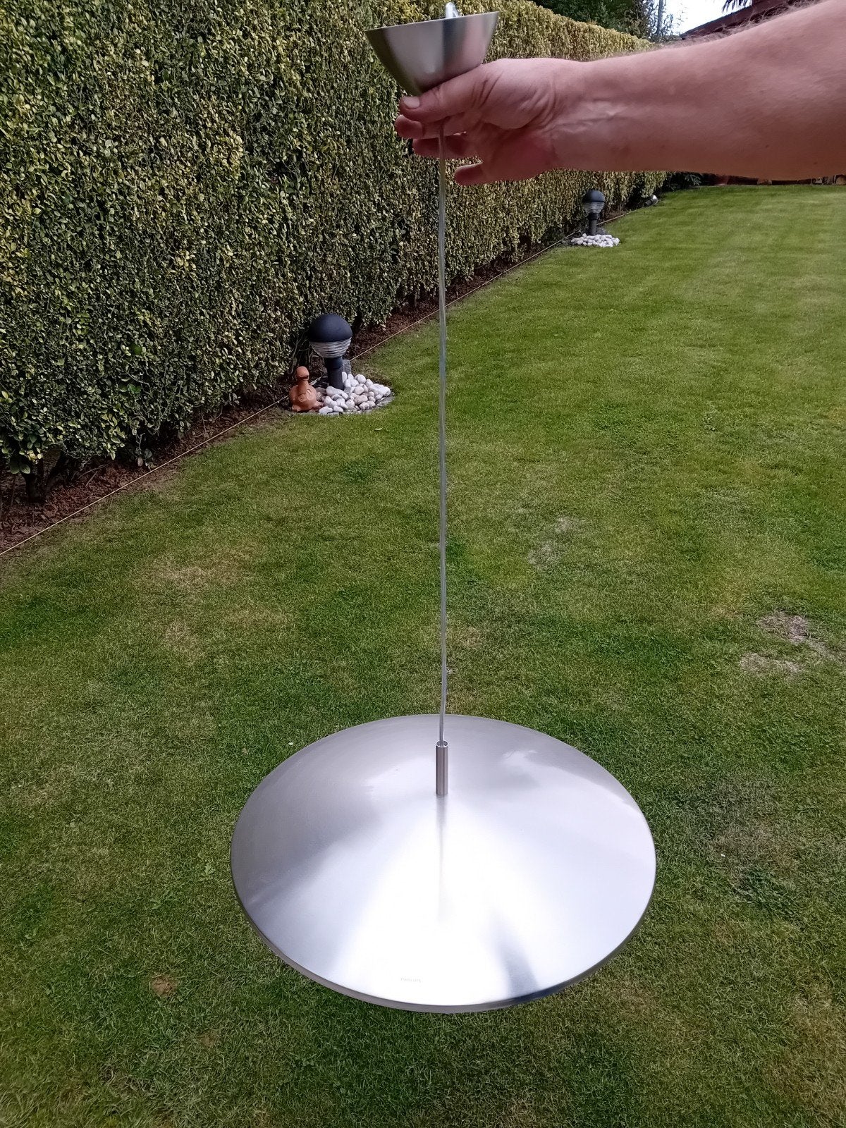 PHILIPS lampe suspendue, Enlèvement, Comme neuf, Philips, Gris