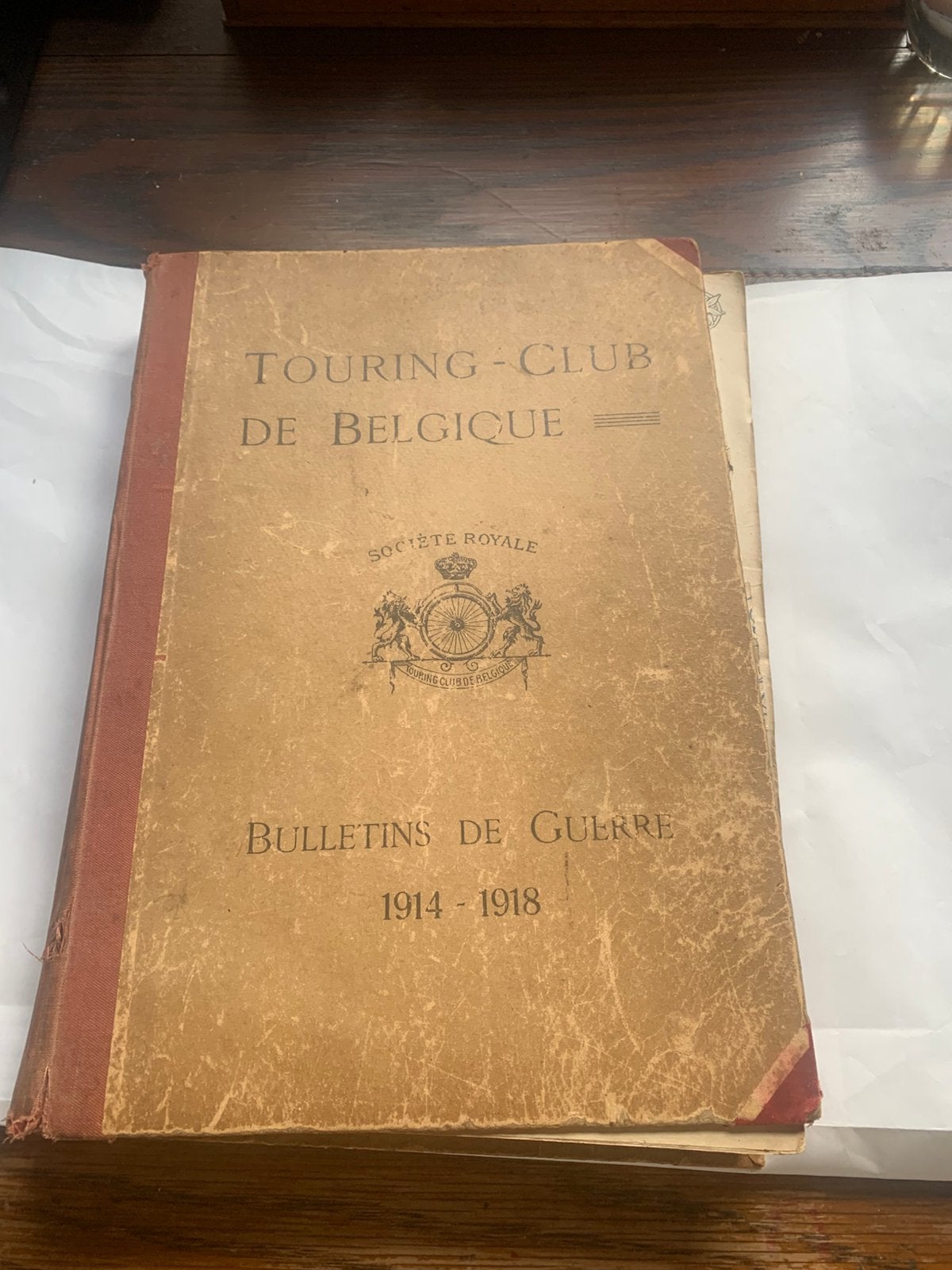 Touring -club de Belgique bulletins de Guerre 1914-1918, Enlèvement ou Envoi