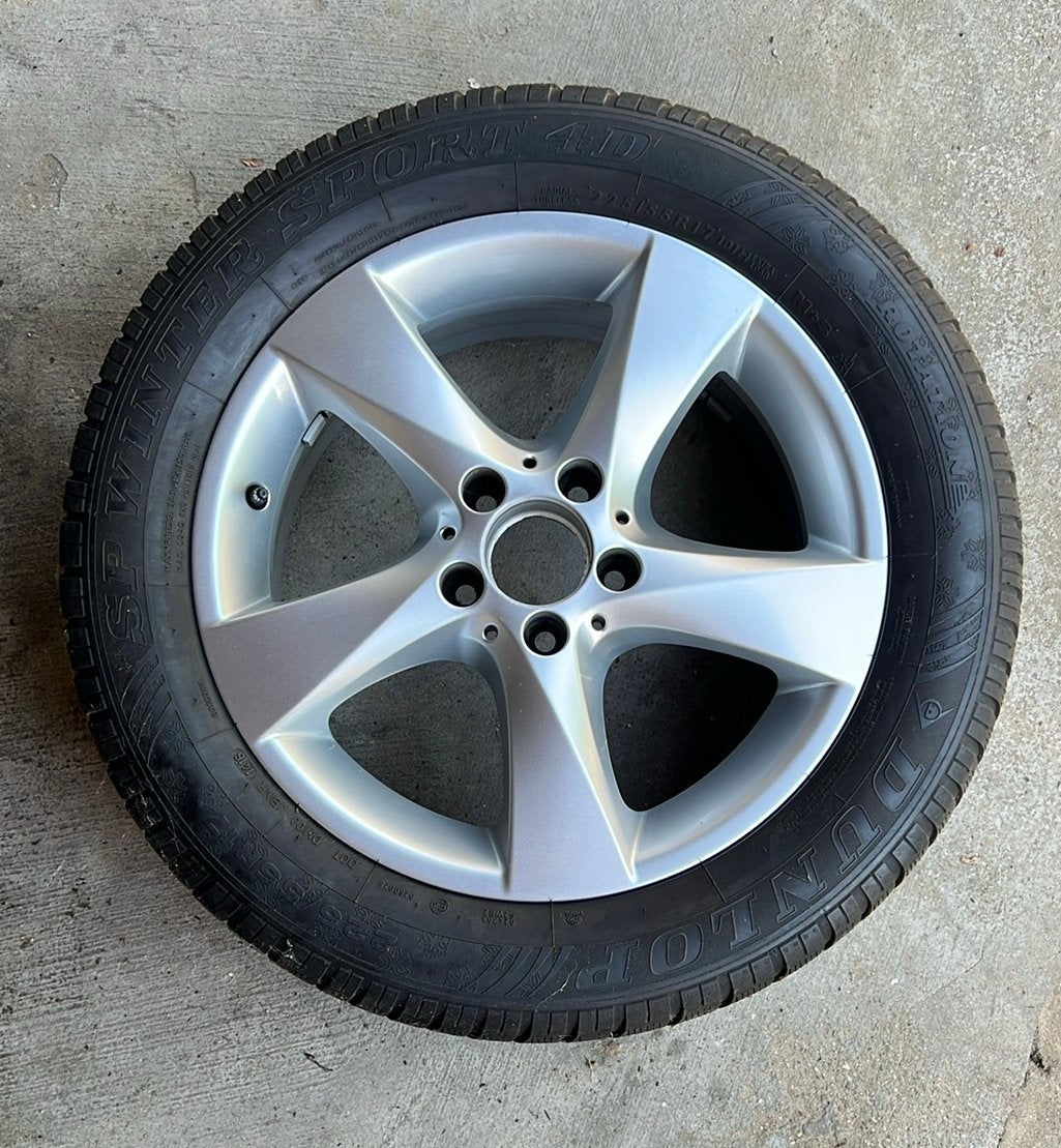 4 originele Mercedes Vito / V-Klasse velgen 17" A4474012200, Pneus hiver, 17 pouces, Enlèvement, Jante(s)