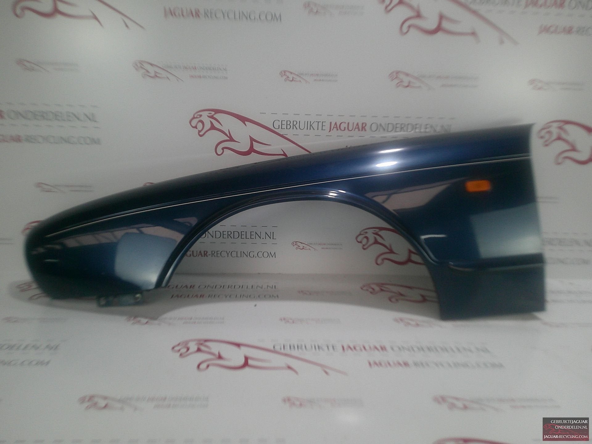Spatbord links blauw kleur Jaguar XJ X300 / X308 AXX15167, -, Utilisé, Jaguar, -