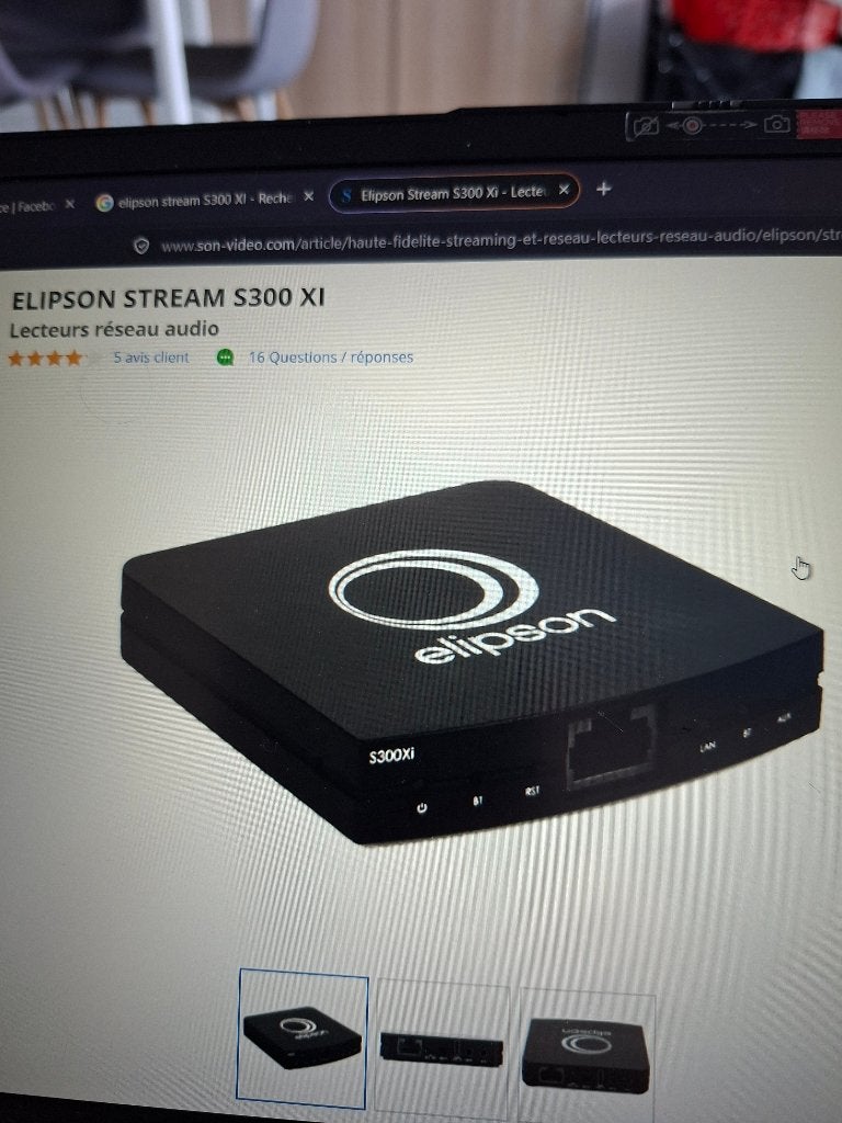 Elipson stream S300 XI netwerkspeler, Audio, Tv en Foto, Ophalen, Zo goed als nieuw