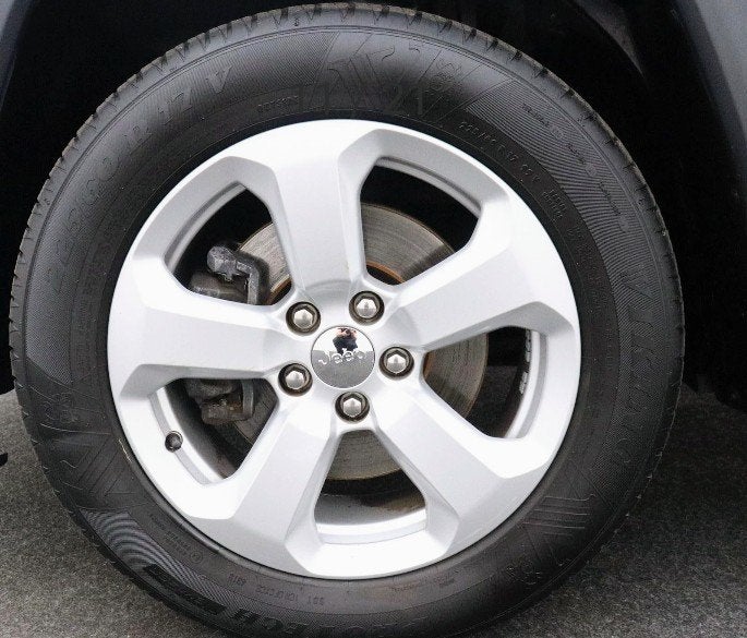 4 velgen 17 inch Jeep Compass, Auto-onderdelen, Banden en Velgen, Ophalen, Gebruikt, Velg(en), 17 inch