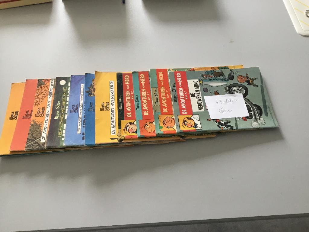 Stripverhalen  nero, Ophalen, Gelezen
