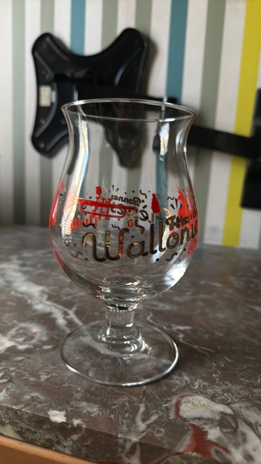 duvel glas wallonie 2021, Collections, Verres & Petits Verres, Enlèvement, Comme neuf