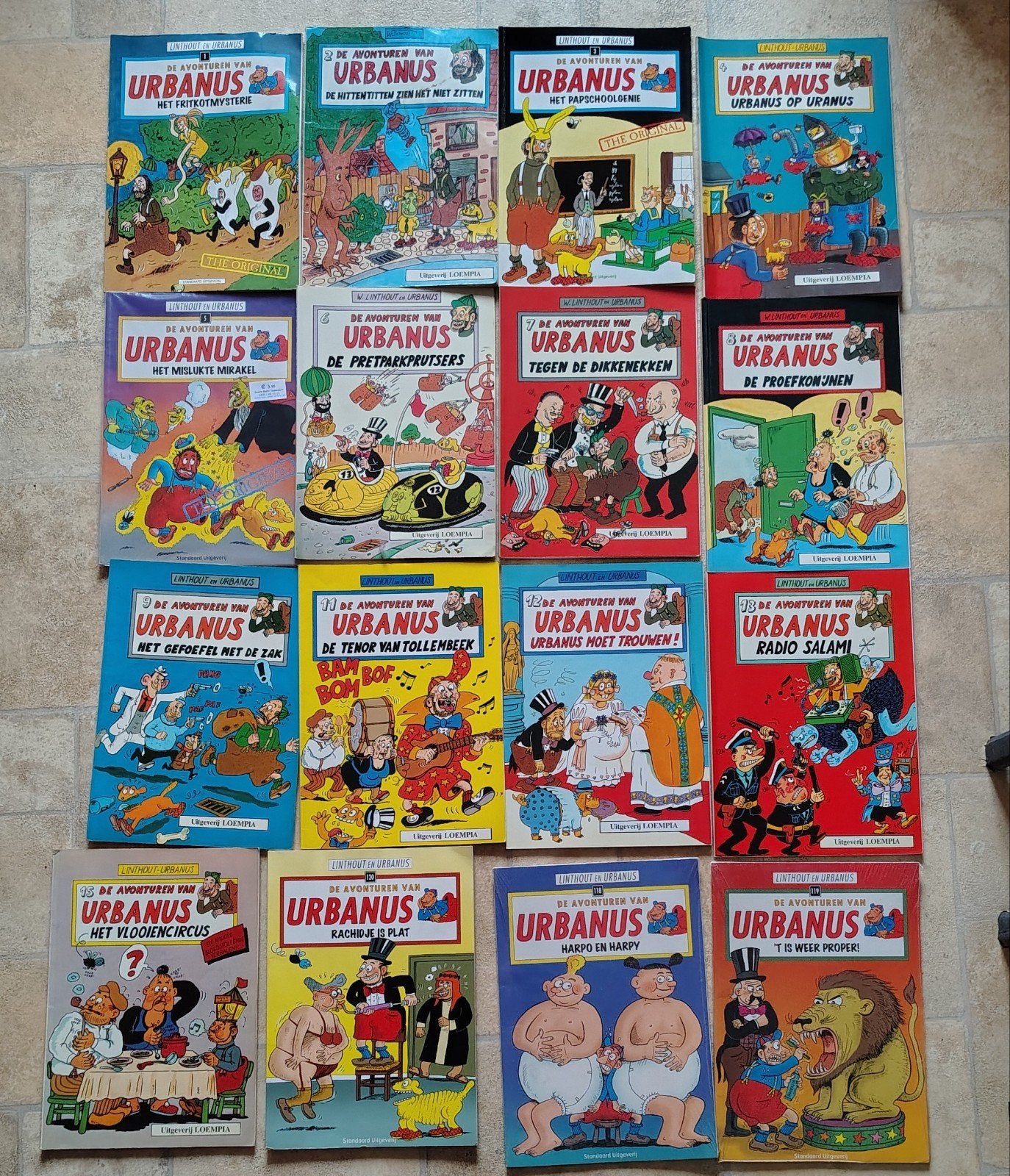 strips van Urbanus, Meerdere stripboeken, Ophalen of Verzenden, Gelezen