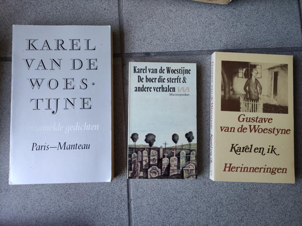 3x Karel van de woestijne, Ophalen of Verzenden
