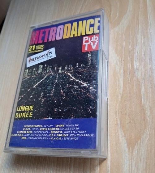 Cassette Metrodance 21 titres, CD & DVD, Cassettes audio, Enlèvement ou Envoi, Originale, Dance, Utilisé