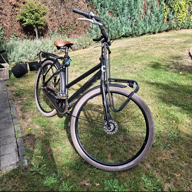 Hollandse fiets Cortina, Ophalen, Gebruikt