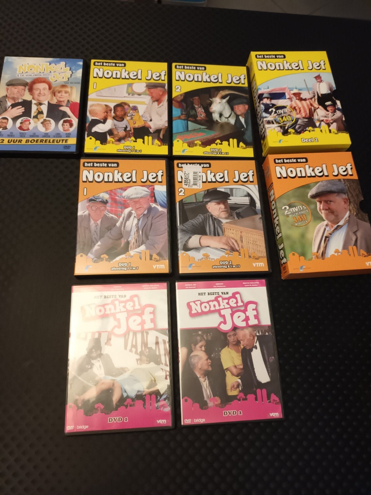 7 dvd pakket Nonkel Jef, Cd's en Dvd's, Ophalen of Verzenden