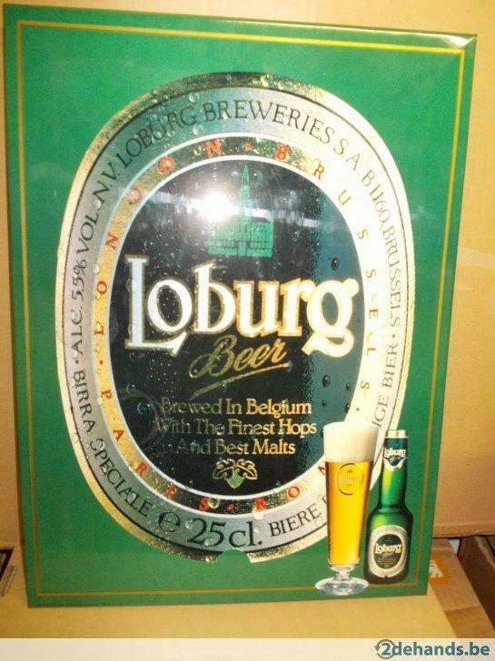 Beersign Reclame.Loburg Stella artois, Ophalen of Verzenden, Gebruikt