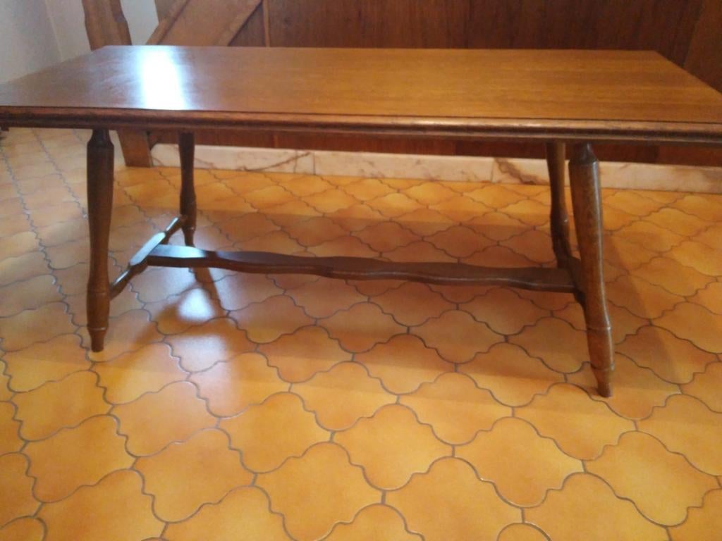 Salontafel fineer eik hoogte 50cm lengte 120cm, Enlèvement
