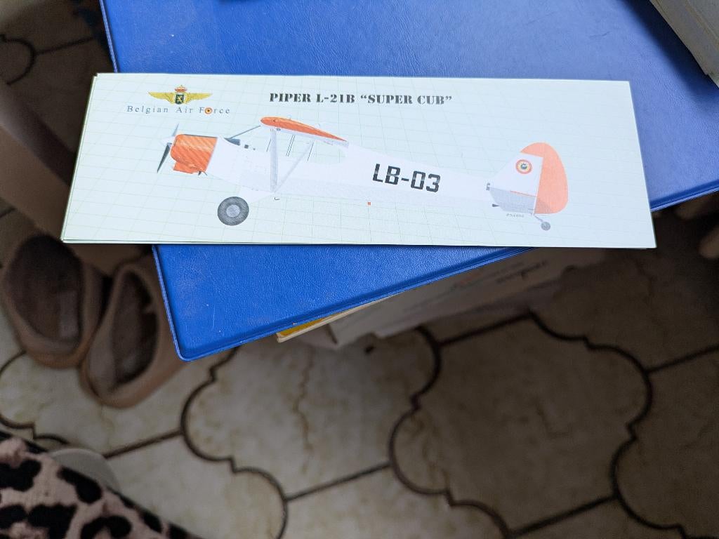 Piper L-21B 'super cub ', Enlèvement ou Envoi, Armée de l'air, Photo ou Poster