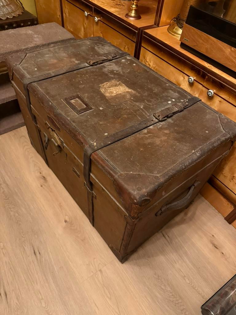 Vintage reiskoffer van Les Hirondelles Bruxelles., Enlèvement, Comme neuf