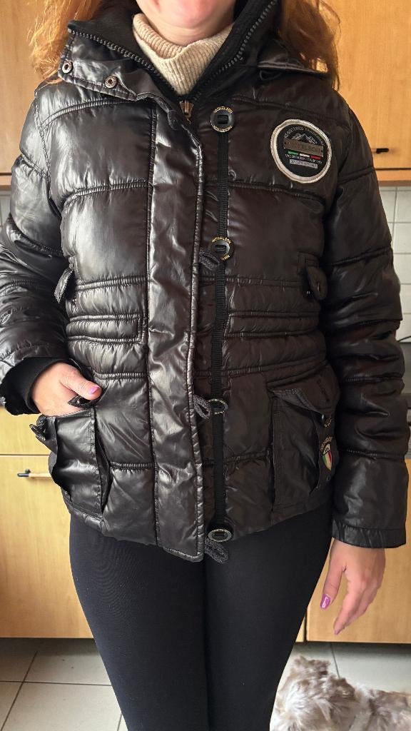 Winterjas dames, Ophalen of Verzenden, Zo goed als nieuw, Maat 36 (S), Zwart