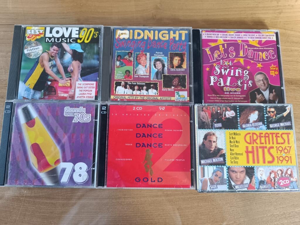 LOT top hits, hit clubs, Q-music, hit box,..., Cd's en Dvd's, Ophalen of Verzenden, Zo goed als nieuw, Pop