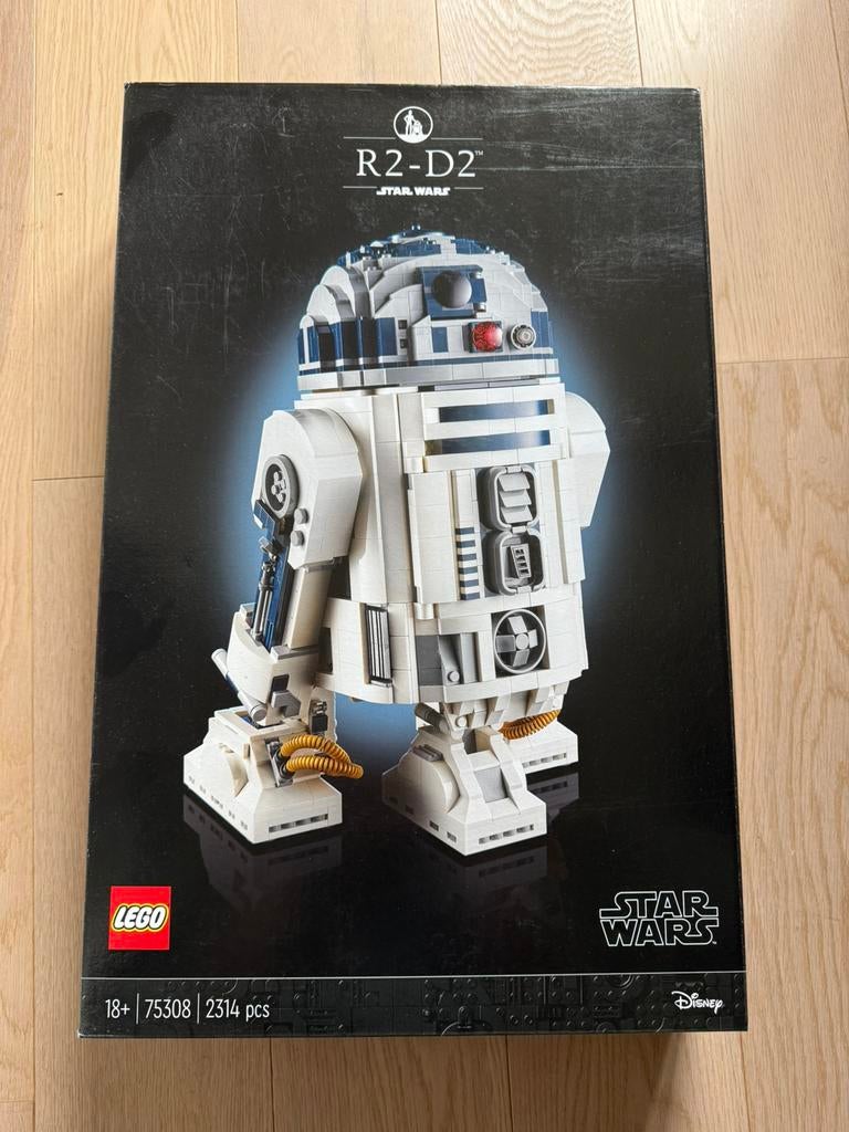 Lego star wars r2d2 75308, Ophalen, Zo goed als nieuw, Lego