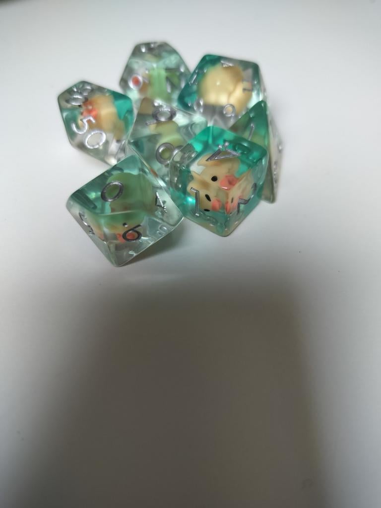 Dnd dices met eendjes in, Hobby en Vrije tijd, Ophalen
