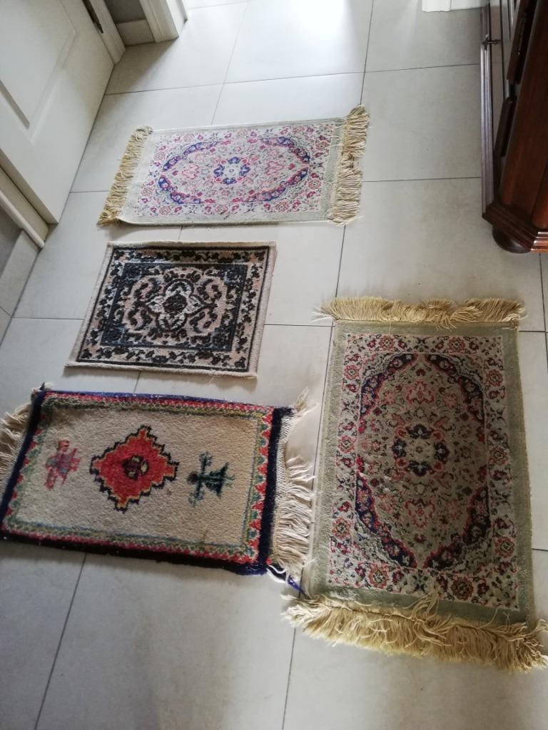Setje carpetjes/matjes divers, Huis en Inrichting, Ophalen, Gebruikt, Rechthoekig