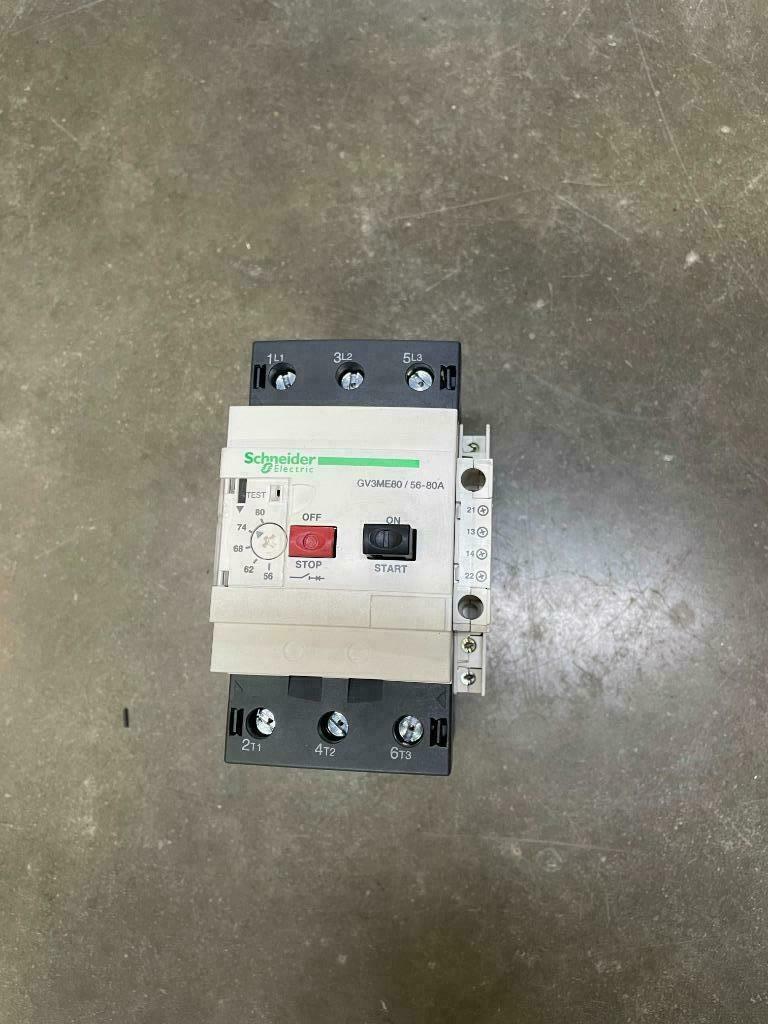 Schneider GV3ME80  56-80A  thermische motor beveiliging, Ophalen of Verzenden, Zo goed als nieuw