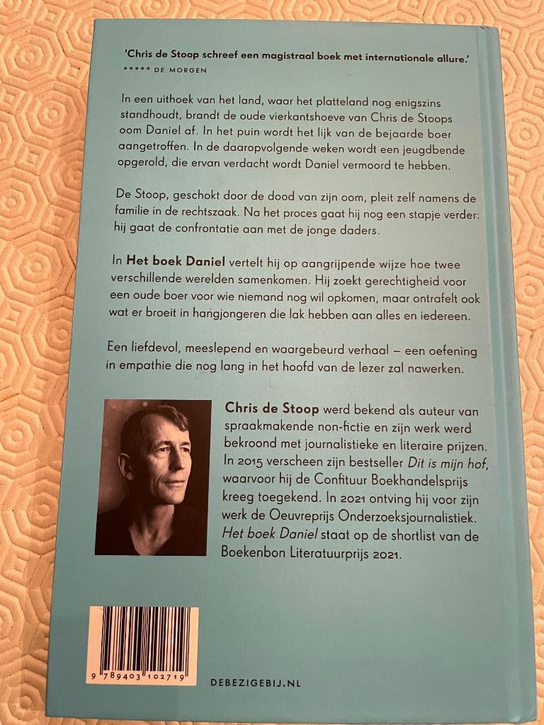 Boek, non fictie: Het boek Daniël van Chris De Stoop, Boeken, Ophalen of Verzenden, Zo goed als nieuw, Chris De Stoop
