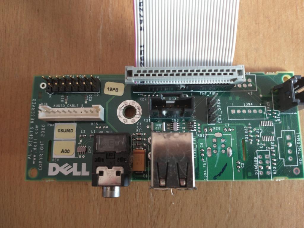 Dell 08UMD Precision 340 USB Front Panel Board + Kabel, Ophalen of Verzenden