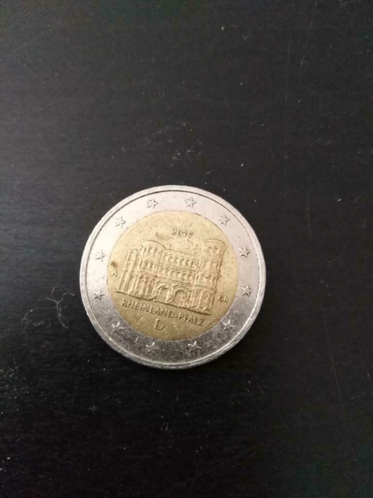 Pièce 2 euros commémorative Rheinland- Pfalz, Enlèvement ou Envoi, Belgique, 2 euros, Monnaie en vrac