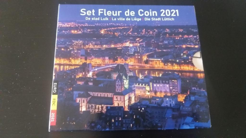 Ensemble de pièces en euros de la Belgique 2021, Enlèvement ou Envoi, Belgique, Autres valeurs, Série