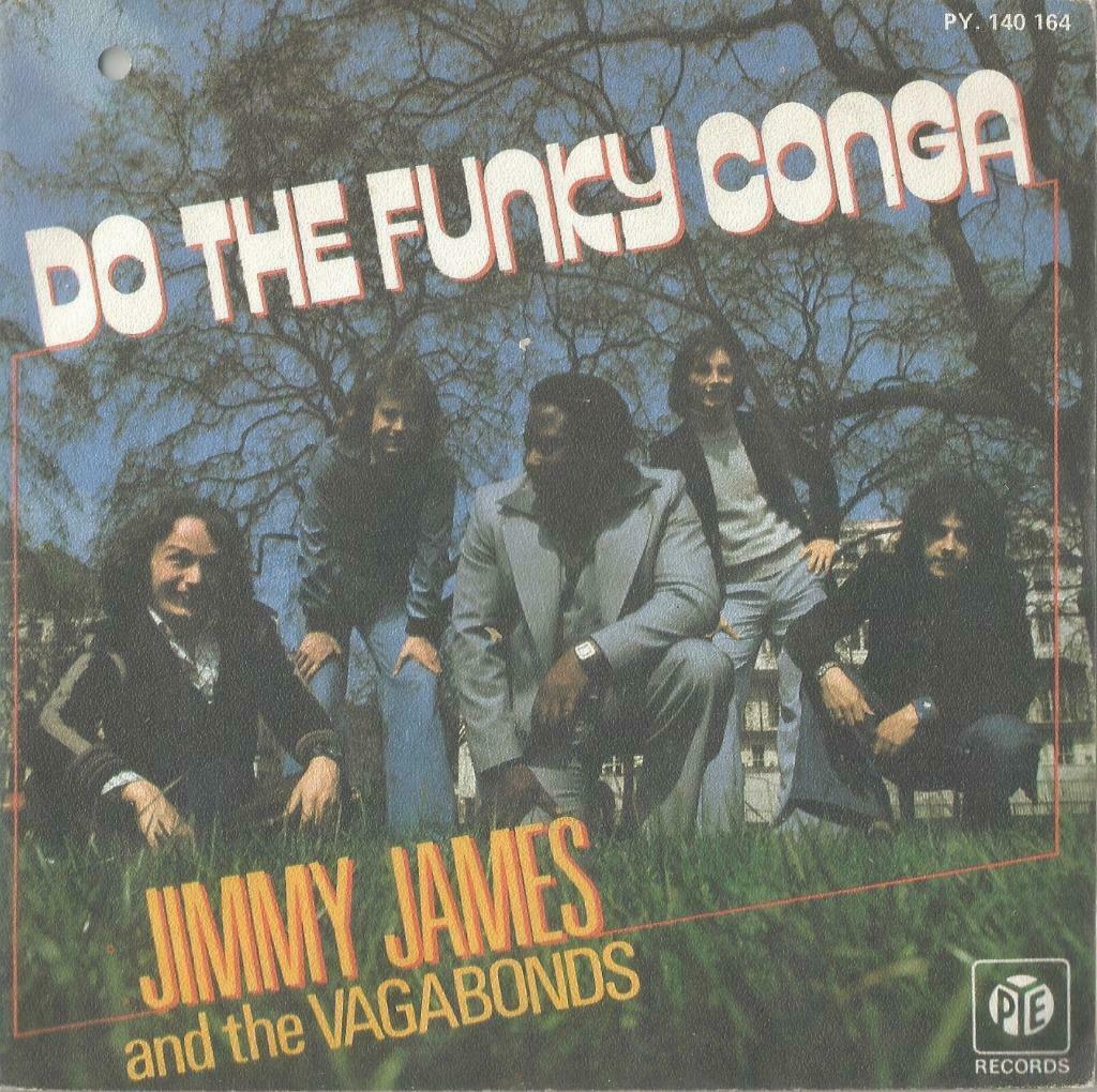 Jimmy James & The Vagabonds – Do the funky conga / No other, Gebruikt, 7 inch, Single, Ophalen of Verzenden