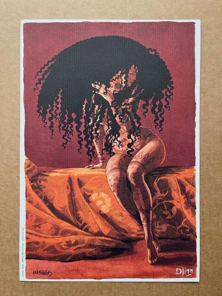 Ex-libris Djinn - De tatoeage - 2003 - Mirallès - Dargaud, Verzenden