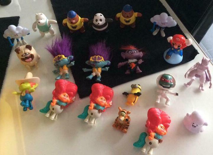 Speelgoed speeltjes pvc mc Donalds 20stuks., Ophalen of Verzenden